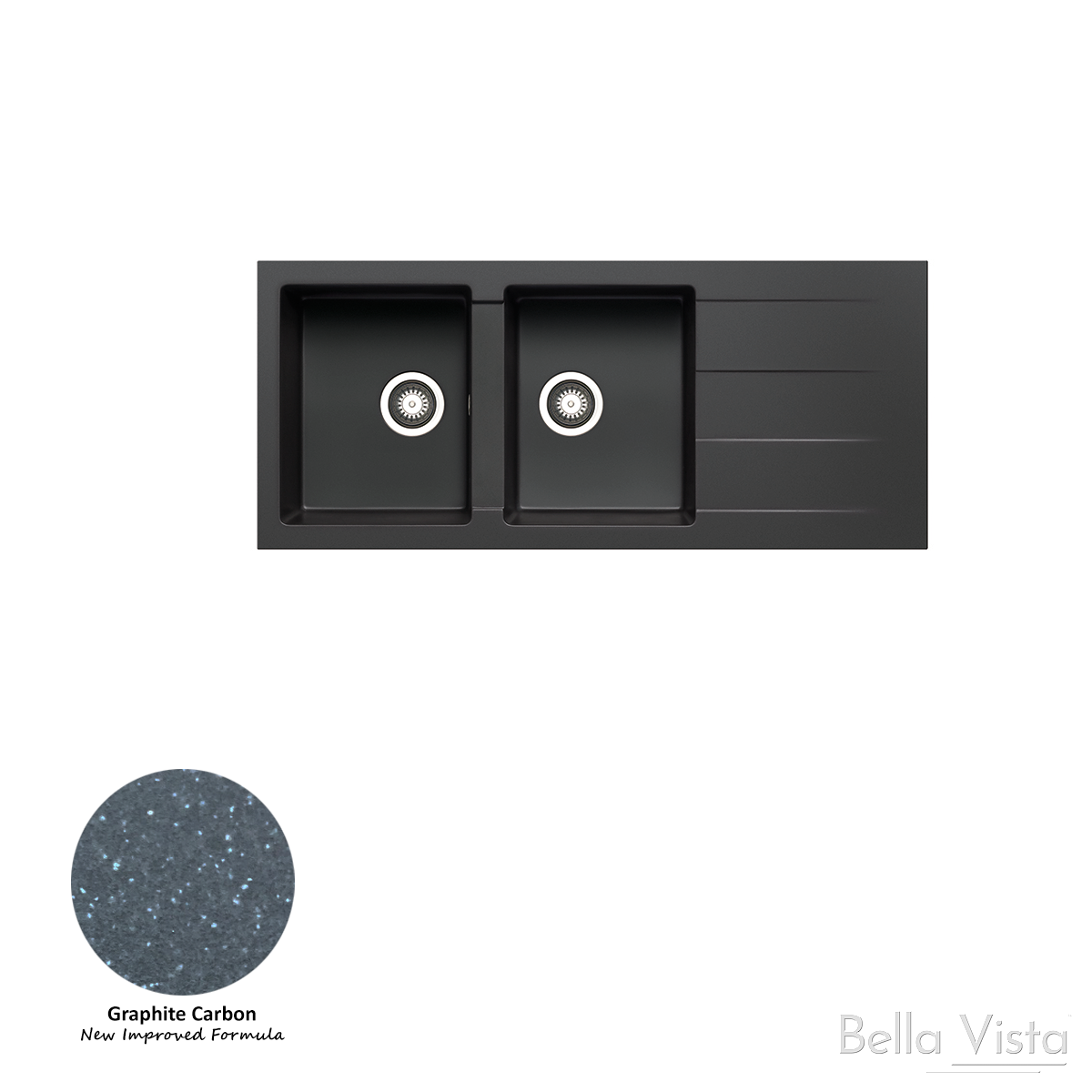 Granite Kitchen Sink Bella Vista   SNK11650DNGC P1 